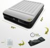 Air Mattress, 16" Raised Full Size Self Inflatable Blow Up Mattress with Built in Pump, Thick Comfort Air Bed for Camping, Guests & Home,
