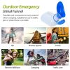 Unisex Potty Urinal Bottle 1000ML/33.8OZ Adult Emergency Urinal Device Portable Male Female Toilet w/ Lid Funnel For Car Camping Travel Hospital Outdo