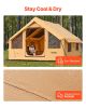 Inflatable Tent for Camping 5-8 Person Glamping Tent with Pump Easy Set up
