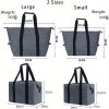 Giant Thermal Grocery Tote – 5.28 Gallon Capacity with Reinforced Handles for Heavy Loads