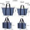 Reusable 5.28 Gallon Cooling Bag – Compact Foldable Design with Extended Cold Storage