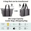 Giant Thermal Grocery Tote – 5.28 Gallon Capacity with Reinforced Handles for Heavy Loads